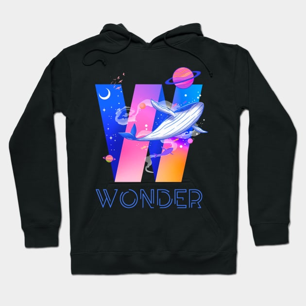 W is for Wonder Hoodie by Crafty Mornings